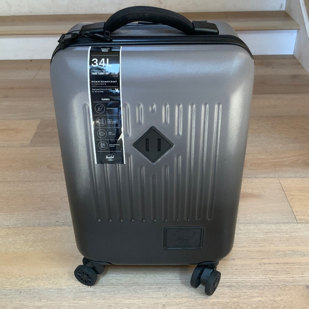 NWT! Herschel Trade Carry-On Luggage 34L